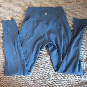 Blue High-Waisted Leggings Buff Bunny Collection